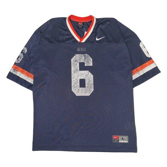 Vintage Nike University of Illinois #6 NCAA Football Jersey L - Picture 1 of 7